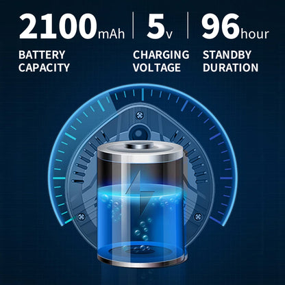 Protmex 5 in 1 Wireless Touchscreen Portable Multifunctional Carbon Monoxide CO2 Detectors Air Quality Meter Temperature Humidity Meter UV Radiation Flashlight with App